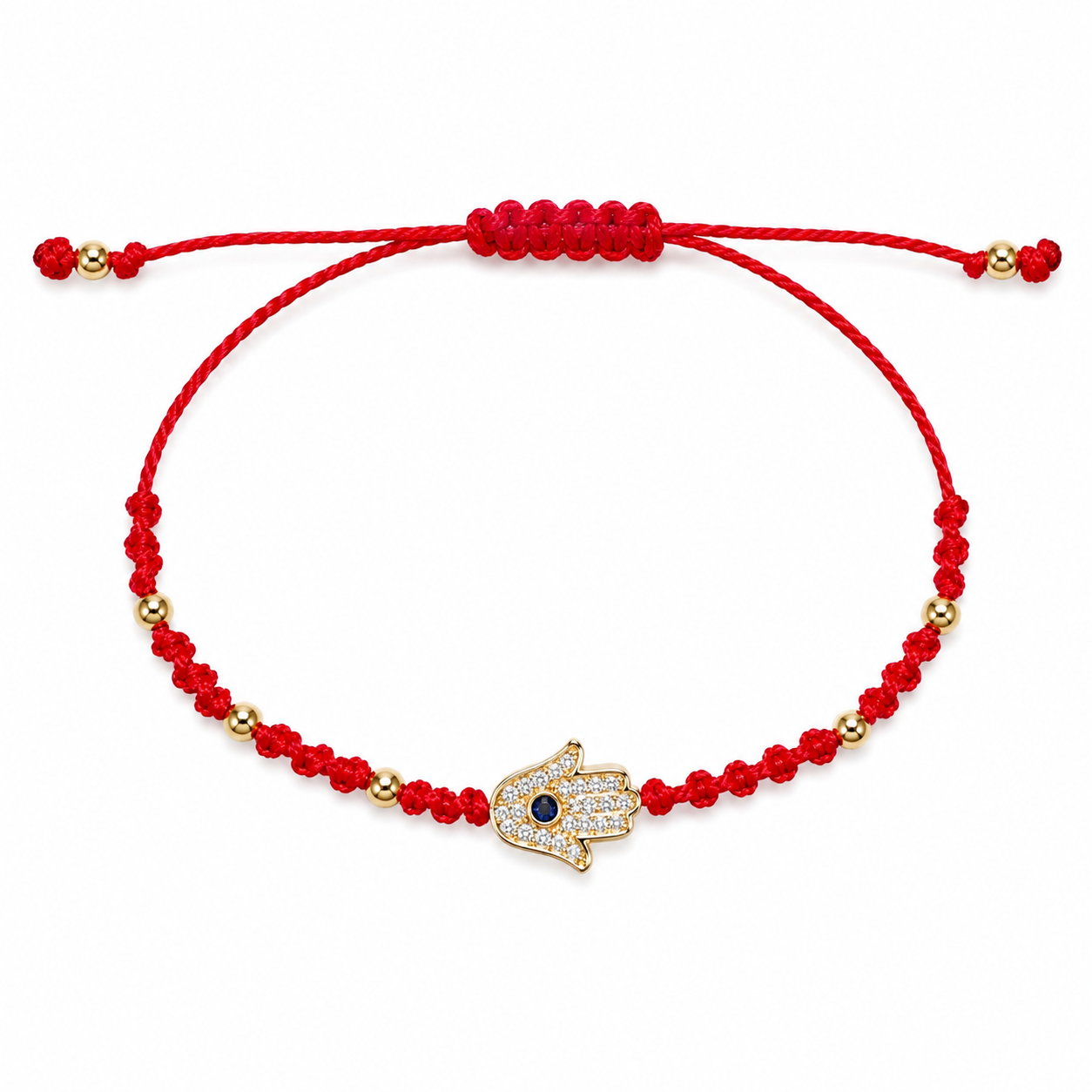 Red Hamsa Protection Bracelet