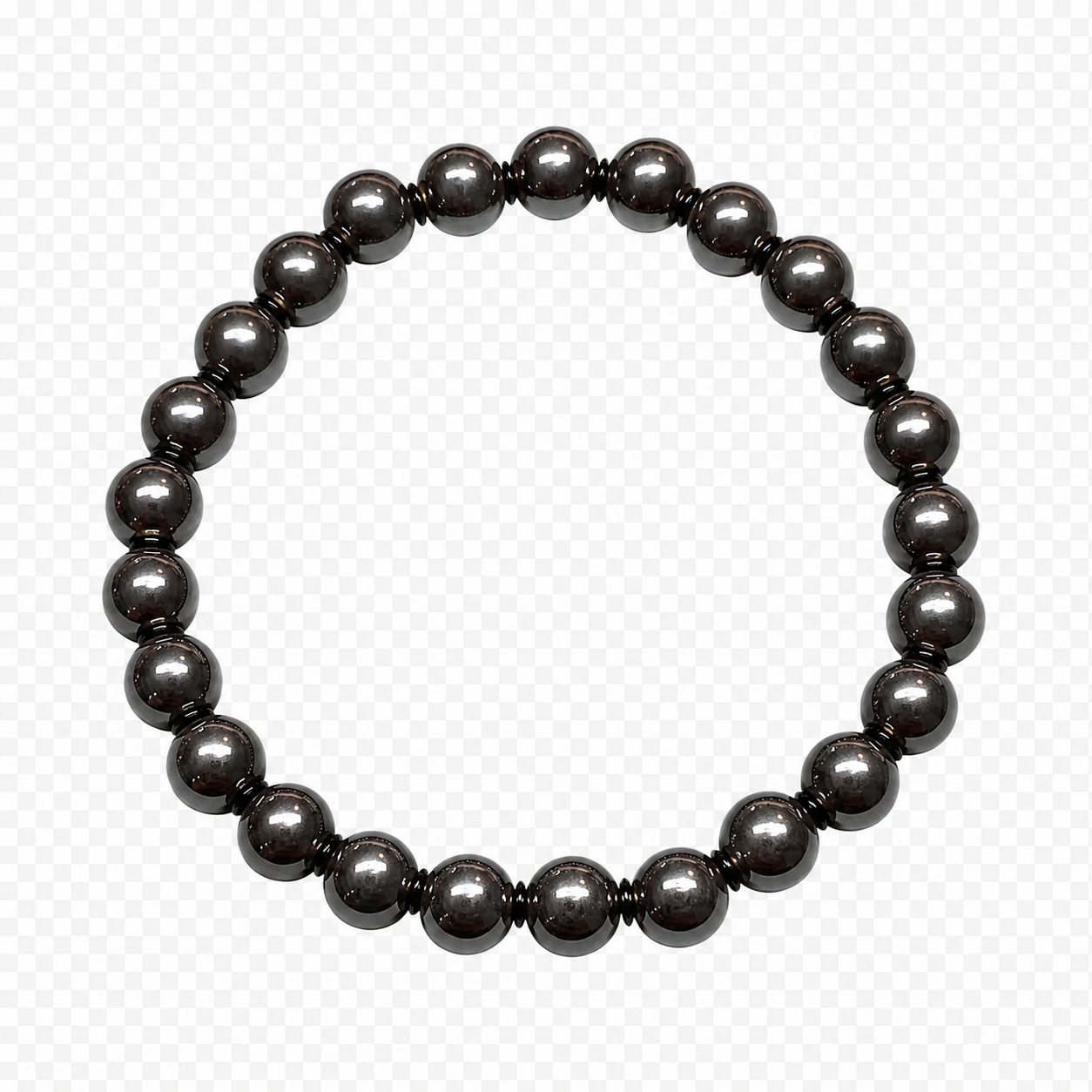 Black Agate Grounding Bracelet