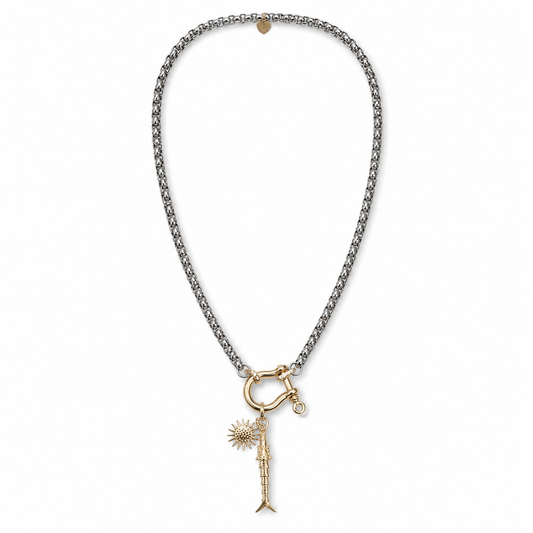 Sundown Talisman Cuban Chain Necklace