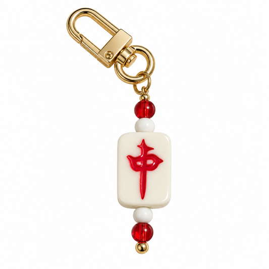 Custom Mahjong Tile key chain
